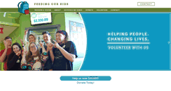 Desktop Screenshot of feedingourkids.org